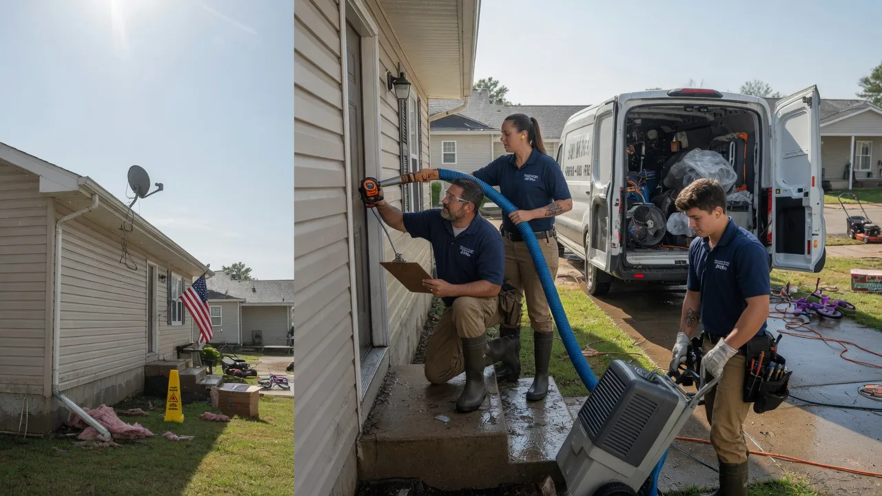 Ceiling Water Damage Restoration in Baltic, OH near me